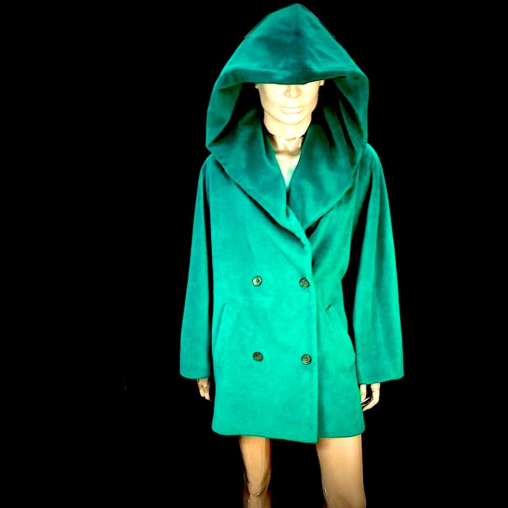 Oggi Italy Vtg Oversized Hoodie Coat